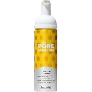 Benefit Gezicht Gezichtsreiniging Tight 'n Toned - Poriënverfijnende schuimtoner met AHA+PHA 133 ml (€ 278,20 / 1 l)