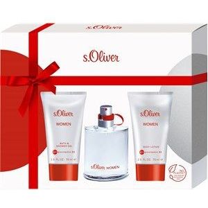 s.Oliver Vrouwengeuren Women Trio Set Body Lotion 75 ml + Eau de Toilette Spray 30 ml + Shower Gel 75 ml