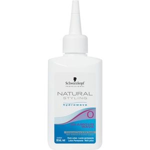 Schwarzkopf Natural Styling Glamour Wave Hydrowave 0 - 80 ml - Permanentvloeistof - Haarverf