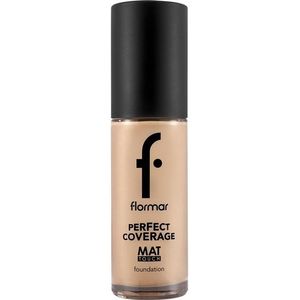 Flormar Make-up gezicht Foundation Perfect Coverage Matt 308 Fair Ivory 30 ml (€ 510,00 / 1 l)