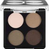 Flormar Oog make-up Oogschaduw Color Eyeshadow Palette 004 Swiss Chocolate 6 g ()