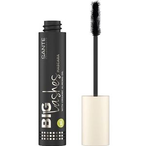 Big Lashes - Mascara - Veganistisch - Zwart - Biologische Amandelolie