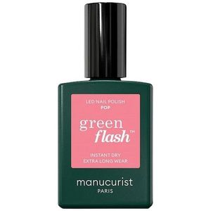 manucurist Paris Nagels Nagellak Groene flits Pop 15 ml (€ 1.330,00 / 1 l)