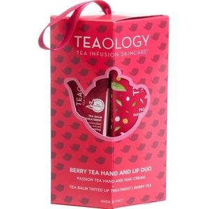 Teaology Verzorging LichaamsverzorgingHand en Lip Duo Passiethee Passie Thee Hand- en Nagelcrème 75 ml+ Thee Balsem Getinte Lip Tretament 4,8 gr. 1 Stk. (€ 19,95 / 1 stuks)