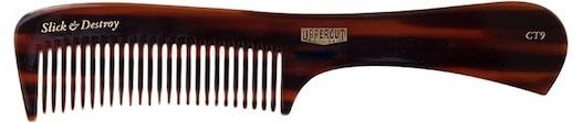 Uppercut Deluxe - CT9 Styling Kam - Haarstyling Tool - Zwart - Cellulose Acetaat