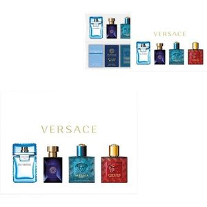 Versace Herengeuren Man Eau Fraîche Geschenkset Man Eau Fraîche 5 ml + Dylan Blue 5 ml + Eros 5 ml + Eros Flame 5 ml