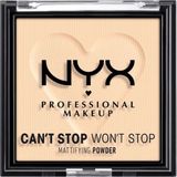 NYX Professional Makeup Facial make-up Powder Can't Stop Won't Stop Mattifying Powder 10 Rich