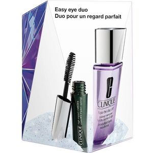 Clinique Make-up Ogen Cadeauset High Impact™ mascara in zwart 3.5 ml + Take The Day Off™ make-up remover 50 ml