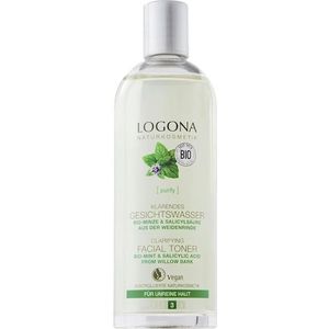 LOGONA PURIFY - Gezichtsreiniger - Verfrissend - Biologische Munt - Natuurlijk Salicylzuur