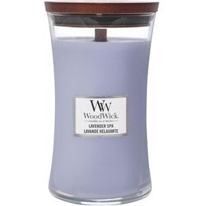 WoodWick Kamergeuren Geurkaarsen Lavender Spa Large Jar
