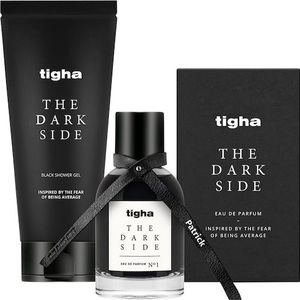 Tigha Unisex geuren The Dark Side Cadeauset Eau de Parfum Spray 50 ml + Black Shower Gel 200 ml