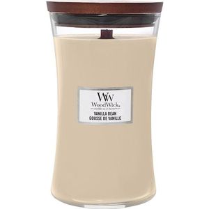 WoodWick Kamergeuren Geurkaarsen Vanilla Bean Ellipse Jar