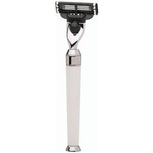ERBE Shaving Shop Scheermes Gillette Mach3  Weiß