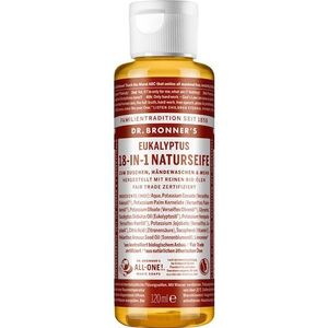Dr. Bronner's Verzorging Vloeibare zeep Eucalyptus 18-in-1 Natural Soap 120 ml (€ 44,42 / 1 l)