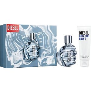 Diesel Herengeuren Only The Brave Geschenkset Eau de Toilette Spray 50 ml + Shower Gel 75 ml