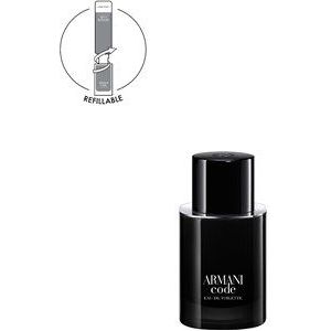 Armani Herengeuren Code Homme Eau de Toilette Spray - Navulbaar Navullen