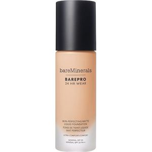 bareMinerals Gezichts make-up Foundation BAREPRO® 24HR Wear Skin-Perfecting Matte Liquid Foundation Mineral SPF 20 Light 27 Cool 30 ml (€ 994,33 / 1 l)