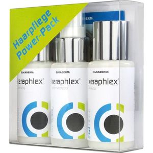 Keraphlex Haren Verzorging Power Pack Shampoo 50 ml + Step 3 Perfector 50 ml + Care Spray 50 ml