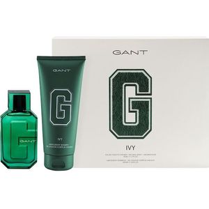 GANT Herengeuren IVY Geschenkset Eau de Toilette Spray 50 ml + Hair & Body Shampoo 200 ml