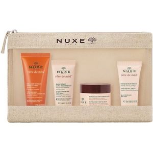 Nuxe Gezichtsverzorging Rêve de Miel Bekenningsset Face and Body Ultra Rich Cleansing Gel 30 ml + Ultra Comforting Face Balm 15 ml + Melting Honey Body Oil Balm 30 ml + Hand and Nail Cream 15 ml 1 Stk. (€ 19,50 / 1 stuks)