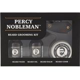 Percy Nobleman Verzorging Baardverzorging Beard Grooming Kit Beard Wash 30 ml + Beard Conditioning Oil 30 ml + Moustache Wax 20 ml + Beard Comb