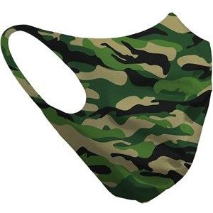 HMS Design Solutions Collectie Mouth and nose mask Mouth and nose mask No. 05 Camouflage Grün