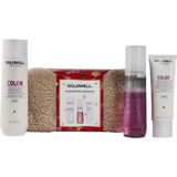 Goldwell - Dualsenses Color Brilliance Set - Haarverzorgingsset - Beige - Rood - 1 st