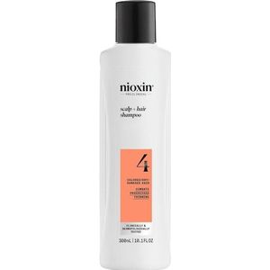 Nioxin SYSTEM 4 Gekleurd, zichtbaar dunner wordend haar Colored Hair Progressed ThinningCleanser Shampoo 300 ml (€ 53,83 / 1 l)