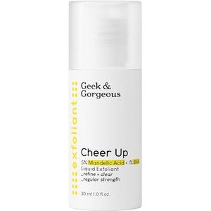 Geek & Gorgeous - Cheer Up - Gezichtsscrub - 30 ml - 6% Amandelzuur en 1% Salicylzuur