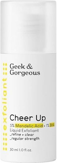 Geek & Gorgeous - Cheer Up - Gezichtsscrub - 30 ml - 6% Amandelzuur en 1% Salicylzuur