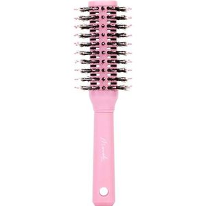Mermade Hair - Round Brush Medium - Haarborstel - Roze en Zwart