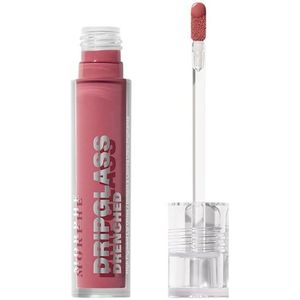 Morphe Lippen Make-up Lip Gloss Dripglass Glazed Mauve Splash 3,8 ml ()