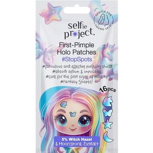 Selfie Project Gezichtsmaskers Pads & pleisters Fantasy Anti-Pimple Holo Patches 16 Stk. (€ 0,27 / 1 stuks)