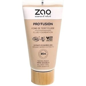 zao Gezicht Foundation Pro'fusion Fluid Foundation 854 Natural Medium 30 ml (€ 886,67 / 1 l)