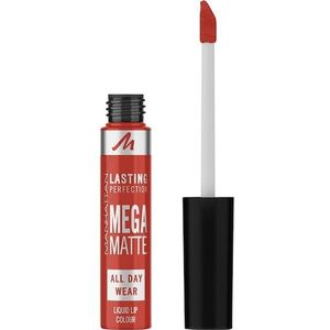 Manhattan Make-up Lippen Lasting Perfection Mega Matte Liquid Lipstick 920 Scarlet Flames