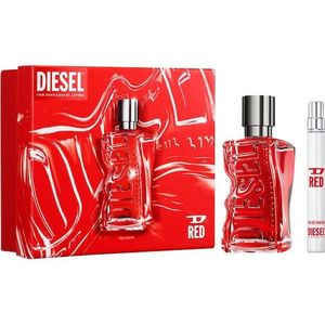 Diesel Unisex geuren D by Diesel Geschenkset Eau de Parfum Spray 50 ml + Travel Spray 10 ml
