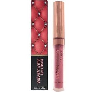 LASplash Lippen Make-Up Lippenstift Velvet Matte Liquid Lipstick Razzberry Crumble