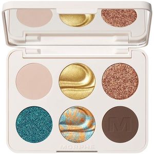 Morphe - ChromaPlus 6-Pan Eyeshadow Palette - Python Code - Oogschaduw - 7,5 g