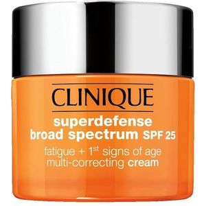 Clinique Huidverzorging Vochtinbrenger Superdefense Cream SPF 25 Gemengde- en vette huid 50 ml (€ 902,00 / 1 l)