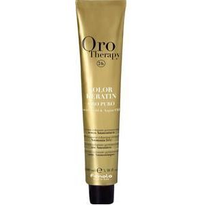Fanola Kleurverandering Haarverf en haarkleuring Oro Therapy Oro Puro Color Keratin No. 5,00 Lichtbruin intensief