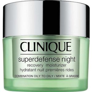 Clinique Huidverzorging VochtinbrengerSuperdefense Night Recovery Moisturizer Hauttyp 3/4 50 ml (€ 1.017,20 / 1 l)