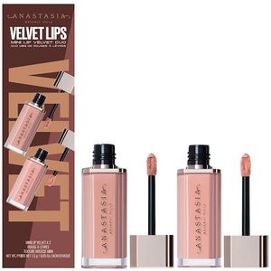 Anastasia Beverly Hills - VELVET LIPS - Mini Lip Velvet Duo - 1.5 g - Pure Hollywood + Kiss