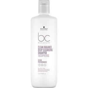 Schwarzkopf Professional BC Bonacure Clean Balance Deep Cleansing Shampoo 1000 ml (€ 21,49 / 1 l)