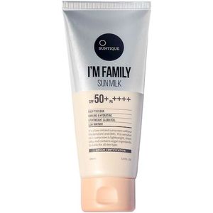 Suntique Zonbescherming Lichaam I'm Family Zonnemelk SPF50+ PA ++++ 150 ml (€ 205,33 / 1 l)