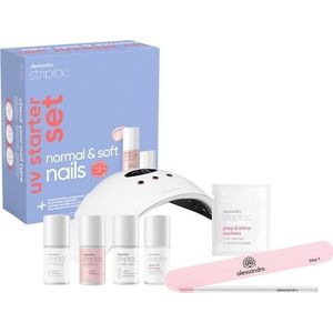 Alessandro Nagels Striplac UV Colour UV Starter Set Normal & Soft Nails 1 Stk. (€ 61,61 / 1 stuks)