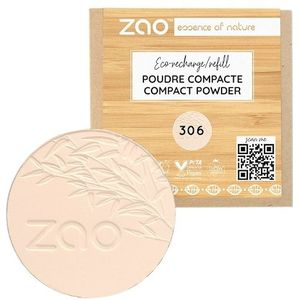 Zao - Refill Compact Powder - Porselein - 9 g - Minerale Poeder