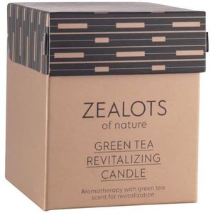 Zealots of Nature Home Geurkaarsen Green Tea Revitalizing Candle