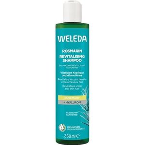 Weleda Haarverzorging ShampooSiliconenvrij, met hyaluronzuur & organische rozemarijnolie voor volume & verzorgingVitaliserende shampoo met rozemarijn 250 ml (€ 25,44 / 1 l)