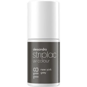 Alessandro - Striplac - UV Nagellak - Grijs - 6,5 ml