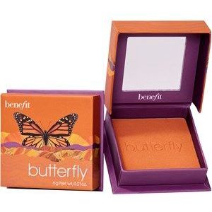 Benefit Make-up gezicht Rouge Oranje met gouden glansButterfly Rouge